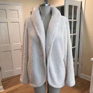 LOFT soft white jacket